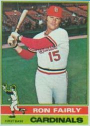 1976 Topps Baseball Cards      375     Ron Fairly
